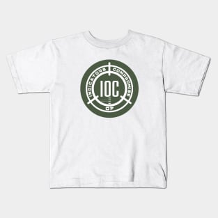 Cybersecurity IOC Indicators of Compromise Scope Sight Military Green Kids T-Shirt